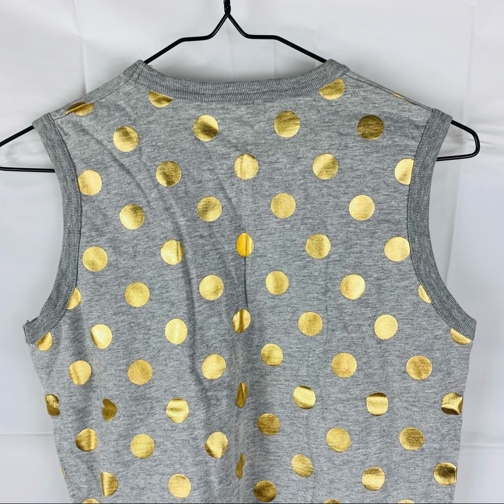 Gorman Grey & Gold Sleeveless Tank Top Size 8 - Picture 9 of 11